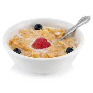 Display Fake Food Prop Cornflakes Cereal With Berries And Milk - Picture 1 of 1
