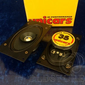 ►UNICARS◄COPPIA ALTOPARLANTI DOPPIO CONO SPEAKER NUOVO 35+35W LANCIA DELTA '86 - Imagen 1 de 11