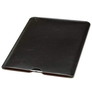 Dockem Executive Sleeve; iPad Pro 10.5 12.9 11; Slim Felt Lined Dark Brown - Picture 1 of 29