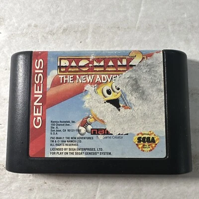 Pacman 2 The New Adventures Sega Genesis Cart Only - Image 1 of 3