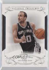 2013-14 Panini National Treasures /99 Manu Ginobili #51 HOF