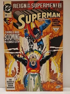 Superman #80 1993 DC comics - Picture 1 of 17