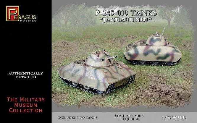 Pegasus Hobbies PG7606 - 1/72 Carro Armato Tedesco E Porsche, 2 Kit - Nuovo - Immagine 1 di 1