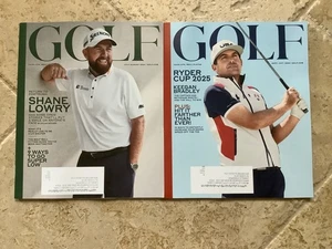 Golf Magazine July-Oct. 2025 Shane Lowery & Keegan Bradley - Ryder Cup 2025 - Picture 1 of 9