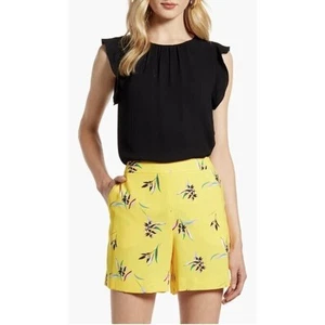 Halogen Women's Ruffle Short Sleeve Top in Black 2X MSRP $49 - Picture 1 of 8