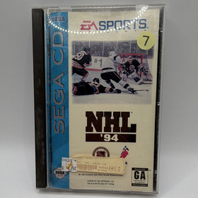 EA SPORTS NHL '94 Sega CD Hockey Sports Game w/ Manual GA 1993