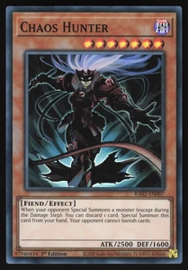 Chaos Hunter - RA02-EN007 - Super Rare - 1st Edition Yugioh - Picture 1 of 1
