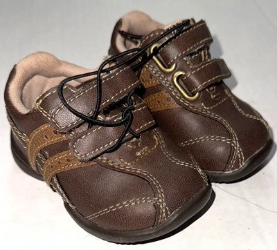 FADED GLORY Zapatilla Bebé Vinilo Marrón/Tostado Talla 1 (0-3 Meses) Foto 1 de 3