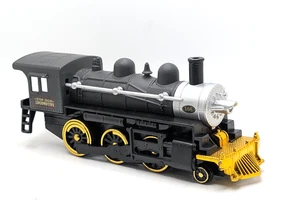 Locomotora de motor de vapor The Toy Network Pullback and Go gris y negro - Imagen 1 de 6