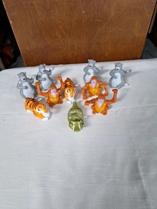 Menge 10 Vintage 1989 McDonalds Happy Meal Spielzeug Disney Dschungelbuch Aufziehbilder. - Bild 1 von 5