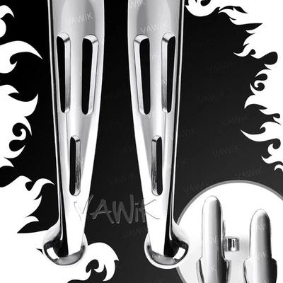 VAWiK Kit de palanca cromada de 3 ranuras para Harley CVO '15-'16 Street Glide FLHXSE Foto 1 de 4