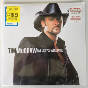 Tim McGraw - Live Like You Were Dying 20th Anni. Exklusive Marmorierter Schiefer LP NEU - Bild 1 von 2