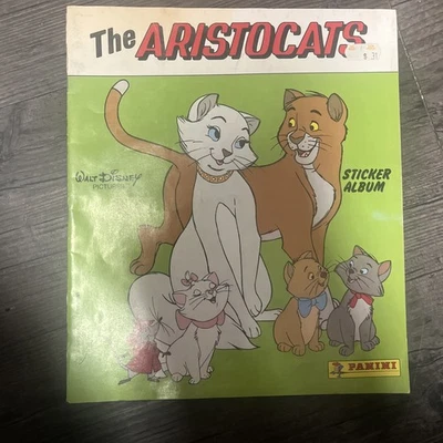 Álbum de pegatinas vintage de The Aristocrats con 6 pegatinas Foto 1 de 4