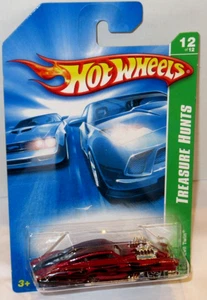 2007 HOT WHEELS TREASURE HUNTS ~ LARRY WOOD EVIL TWIN ~ MOC ~ - Picture 1 of 4