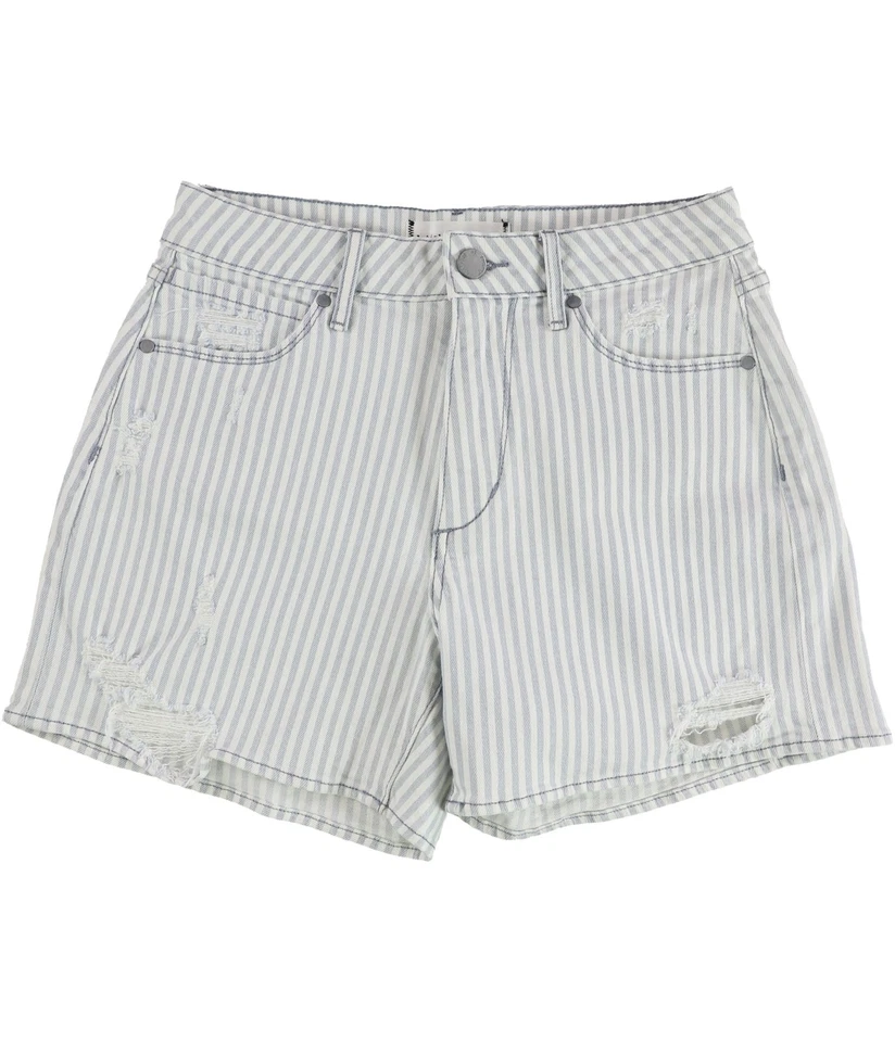 Pantalones cortos informales de mezclilla a rayas Ziggy Articles of Society para mujer, marina, 26 Foto 1 de 1