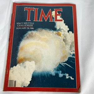 Time Magazine February 10, 1986 NASA Space Shuttle Challenger Disaster - Picture 1 of 3