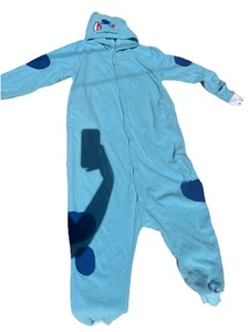 Pokémon Unisex Einteiler Button-Up PJs Halloween Bulbasaur Kostüm Gr. LG Erwachsene - Bild 1 von 7