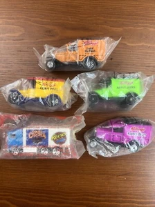 Set of 5 New Vintage Matchbox Cars 1979 & 1989 Kellogg’s Diecast Ford Trucks - Picture 1 of 6