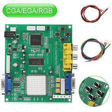 Arcade Game RGB CGA EGA to VGA HD Game Video Converter Output Board for CRT LCD