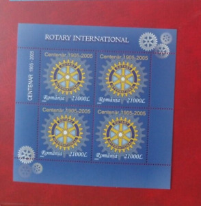 Rumänien 2005 Rotary International MiNr5903 KLB **/MNH/Postfrisch