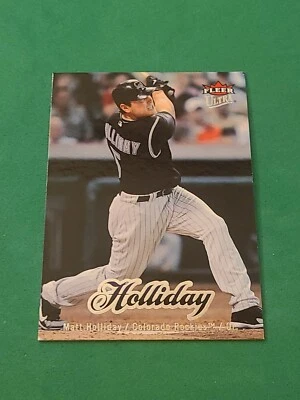 2007 Matt Holliday Fleer Ultra #58 - Image 1 of 2