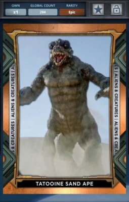 Topps Star Wars Card Trader 2023 The Book Of Bobba Fett Epic Digital Card - Image 1 of 3