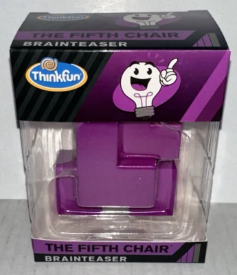 Think Fun Pocket Brainteaser Puzzle Game and STEM Toy The Fifth Chair NOS - Image 1 of 3
