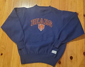 chicago bears vintage moletom com capuz