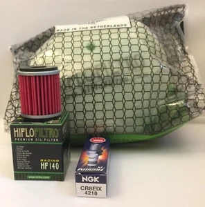Service Kit For YAMAHA WR450F (2009 to 2015) Filters and NGK Iridium Spark Plug - Picture 1 of 5