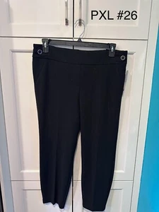 Pantaloni abbigliamento donna SoHo neri elasticizzati nuovi PXL petite XL VALORE 48€ - Foto 1 di 4