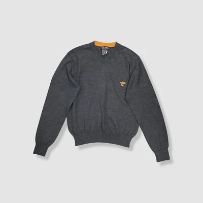 Versace Sport Men's Black V-Neck Pullover Sweater Size L - Image 1 of 3