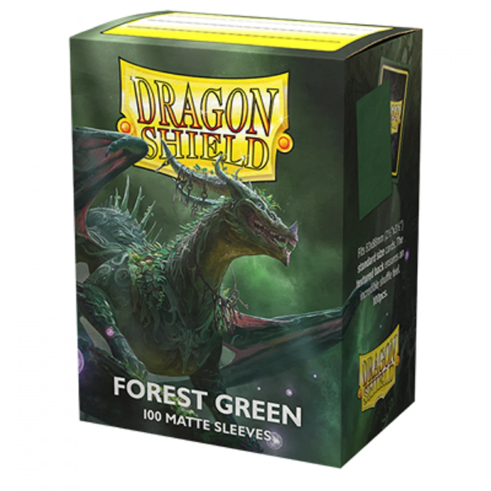 Dragon Shield Standard Size Matte Sleeves - Forest Green (100 Sleeves) - Bild 1 von 1