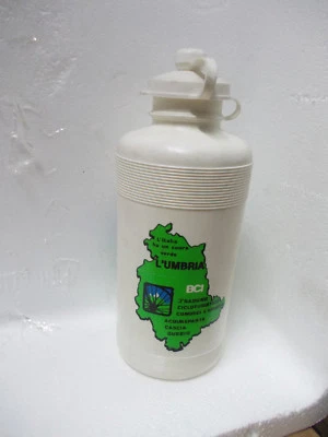 Vintage NOS Borraccia "3°Raduno cicloturistico Conosci L'Umbria" Anno1984 - Immagine 1 di 3