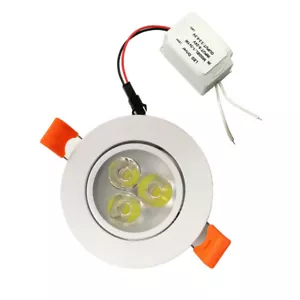 1pcs 3W LED Ceiling Down Light Recessed Warm White low Voltage AC12V DC12~24V H - Picture 1 of 3