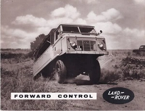 FORWARD CONTROL LAND ROVER BROCHURE, PUBLICATION No.639. - Picture 1 of 4
