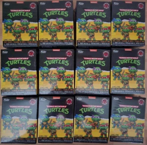 Teenage Mutant Ninja Turtles Mystery Mini Vinyl Figures x 12 SEALED - Foto 1 di 2