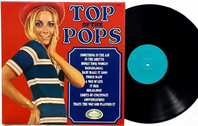 Top Of The Pops Vol. 6 LP de vinilo 1969 Hallmark Records Australia - A 1031 Foto 1 de 3
