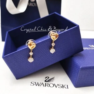 NUEVO EN CAJA AUTÉNTICOS SWAROVSKI Pendientes colgantes corazón de por vida, corazón, blanco 5517942 - Imagen 1 de 3