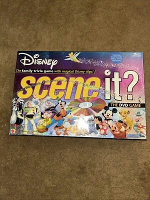 Disney Scene It? DVD Trivia Board Game 1st Edition (2004) Opened/Unused - Image 1 of 4