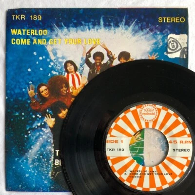 ABBA -Waterloo- Ultra Rare Thailand “Royalsound” 7” 4 Track EP (Vinyl Record) - Image 1 of 4