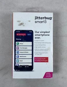 Jitterbug Smart 3 Smartphone for Seniors - Black - Picture 1 of 22