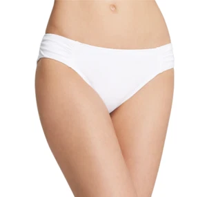 Tommy Bahama Pearl Side-Shirred Hipster Bikini Bottom (White) Women's Swimwear M - Picture 1 of 1