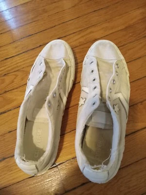 Vintage Converse - all canvas  - made in China  size 10 , EU 44  Used washed - Image 1 of 4