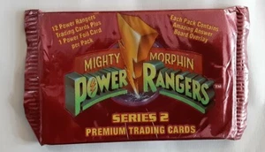 Mighty Morphin Power Rangers Sammelkarten Sammelkarten, Serie 2, 1994. Versiegelt. - Bild 1 von 2