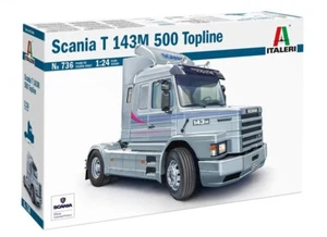 SCANIA T 143M 500 Topline 736 Truck ITALERI 1:24 New! - Picture 1 of 1