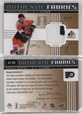 2011-12 SP Game Used Edition Authentic Fabrics /35 Daniel Briere #AF-BR Patch