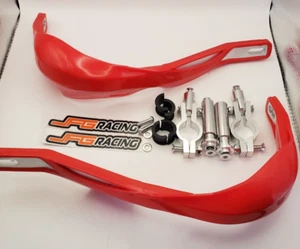 Juego de 2 protectores de manos de plástico de aluminio para manillar moto moto de tierra duraderos - Imagen 1 de 3