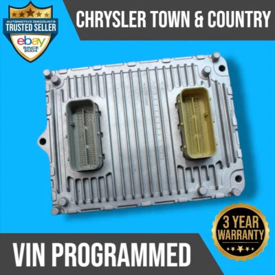 2015 Chrysler Town & Country 3.6L Ecu Ecm Pcm Engine Computer PLUG&GO 05150876 - Image 1 of 4