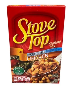 Stove Top Stuffing Mix Lower Sodium Chicken 6 oz Dressing - Picture 1 of 1