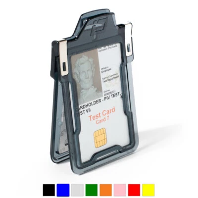 Identity Stronghold Classic - RFID Blocking Secure ID 1 Card Badge Holder USA - Image 1 of 4